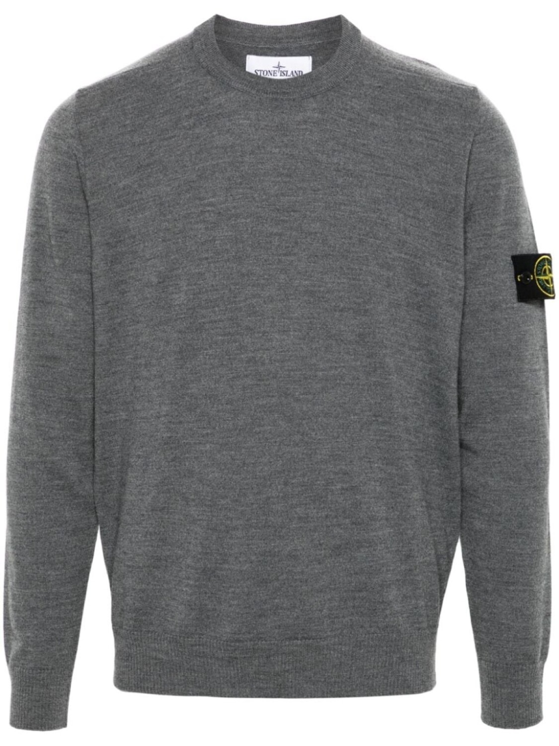 

Stone Island джемпер с нашивкой Compass, серый