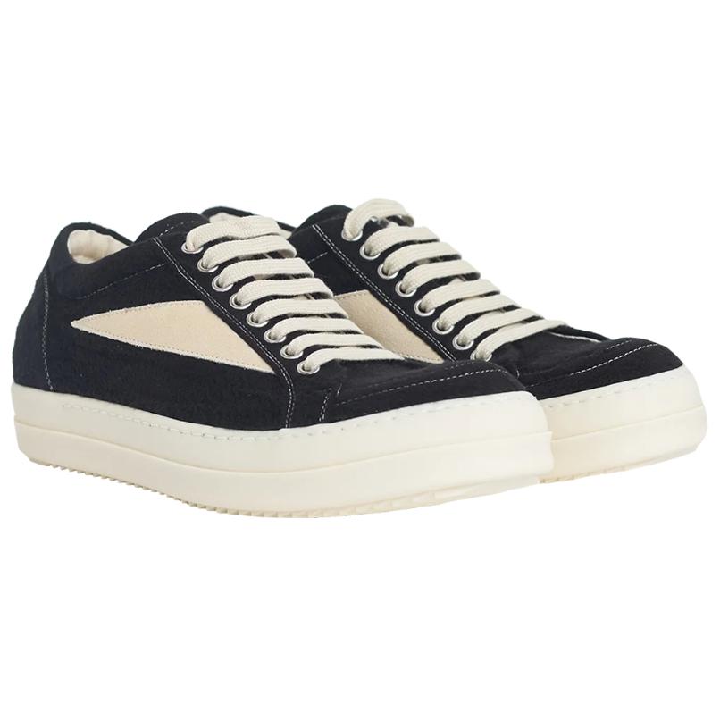 Rick Owens DRKSHDW Низкие скейтерские кроссовки мужские черные — фото 4