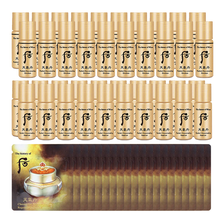 

Набор пробников Weather Peony Tribute для подтяжки, увлажнения и борьбы с морщинами The History Of Whoo