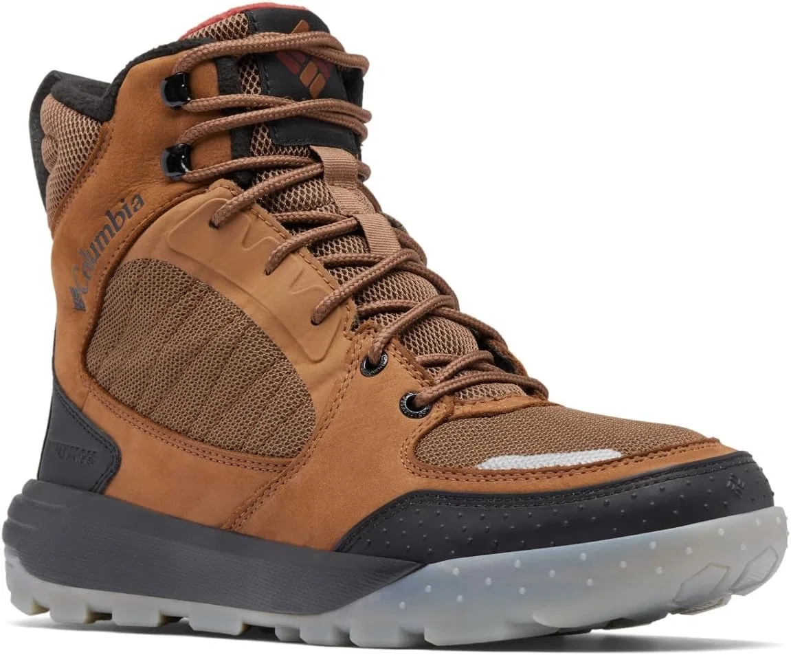 Мужские зимние ботинки Columbia Portlander Boot Omni-Heat Infinity, Dark Brown Spice