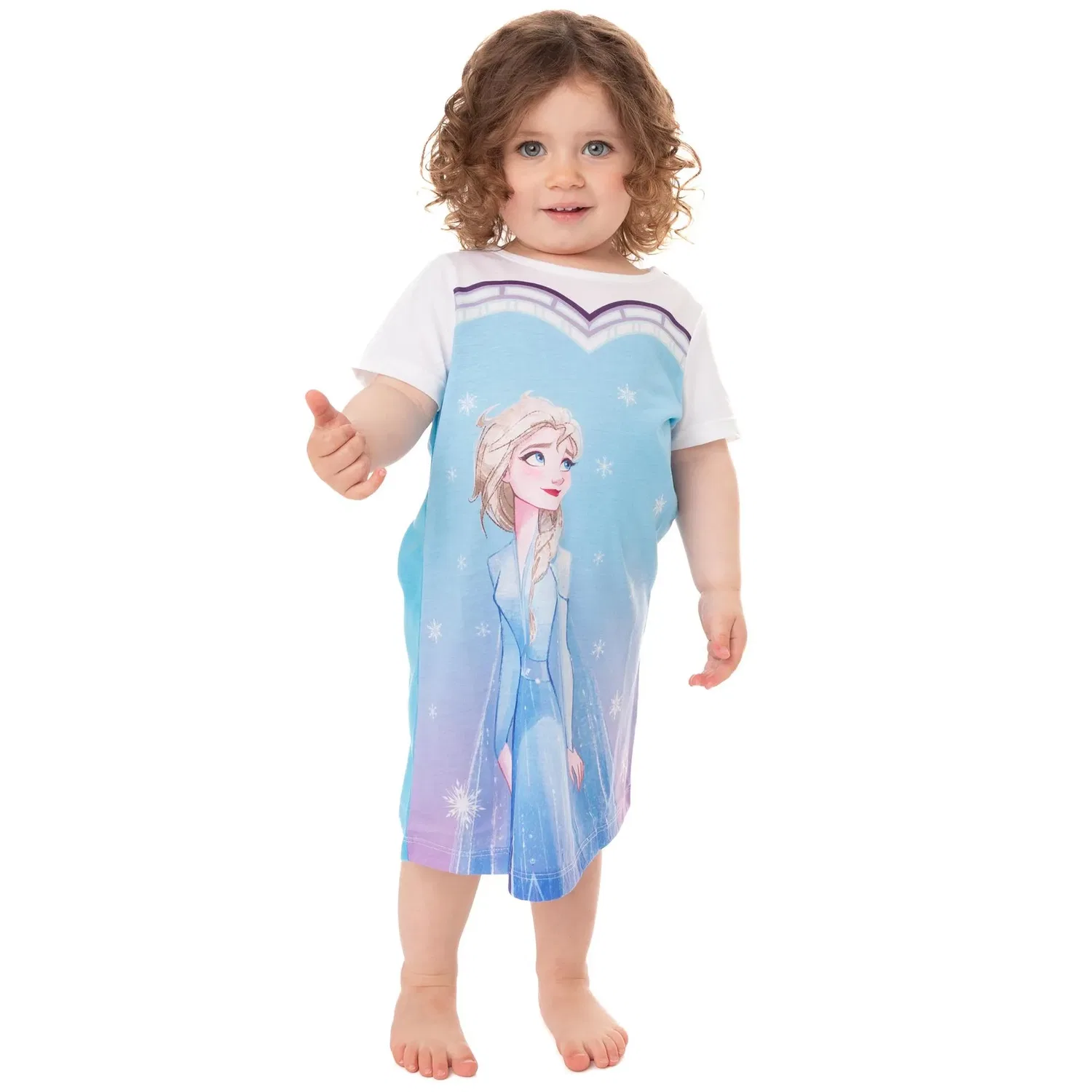 Ночная рубашка Frozen с Эльзой Disney, синий — фото 2