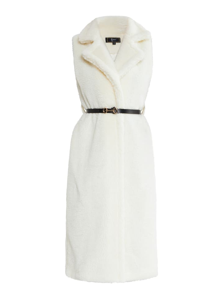 

Faina Женский жилет кремового цвета