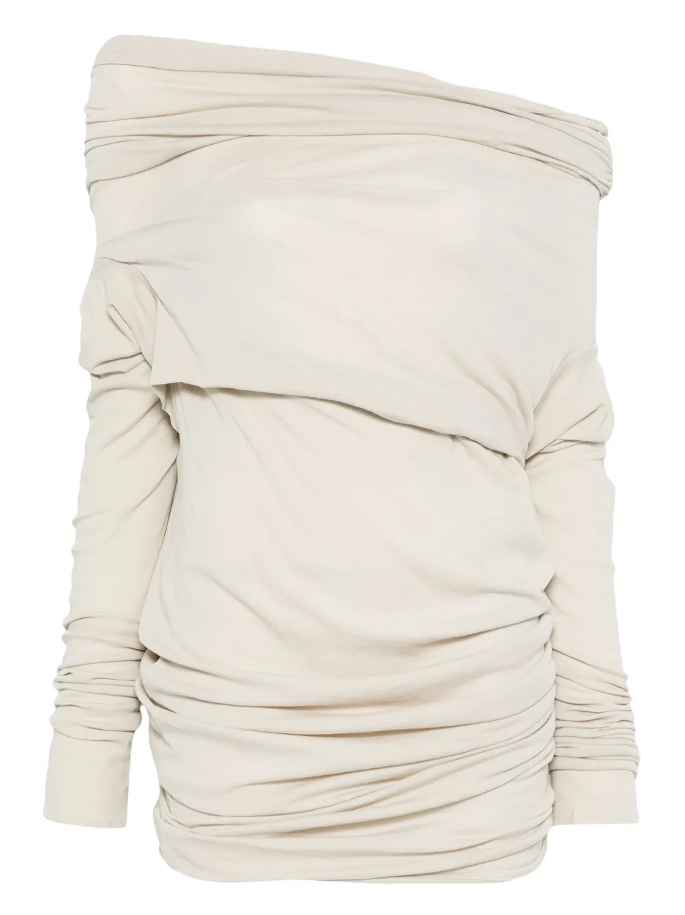 

Топ со сборками ENTIRE STUDIOS, нейтральный