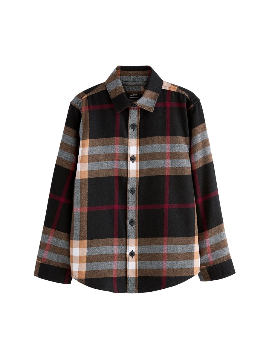 

Рубашка на пуговицах Next Regular fit Button Up Shirt, черный