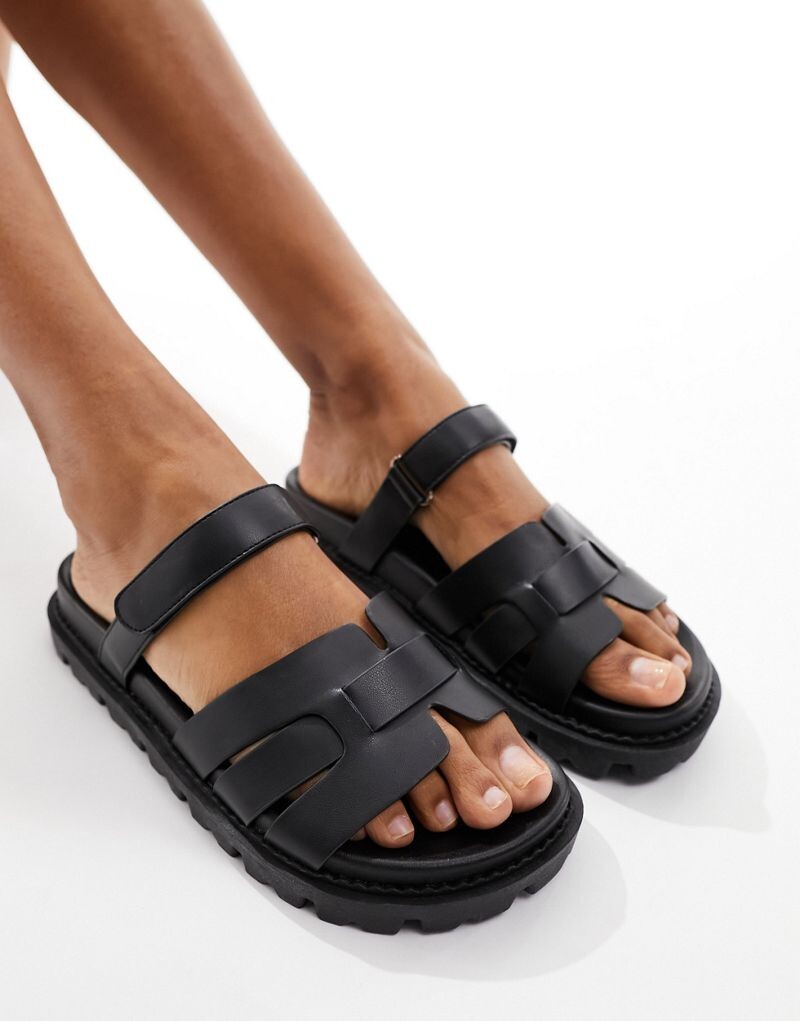 Черные сандалии Simmi London Adelle SIMMI Shoes