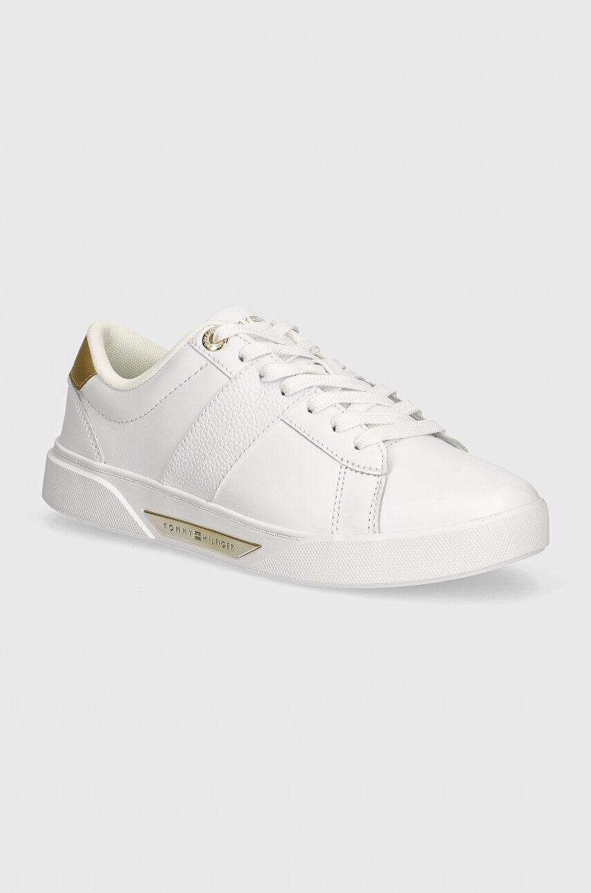 

Кожаные кроссовки Tommy Hilfiger CHIC PANEL COURT SNEAKER, белый