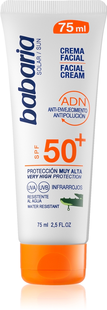

Солнцезащитный крем для лица SPF 50+ Babaria, 75 мл