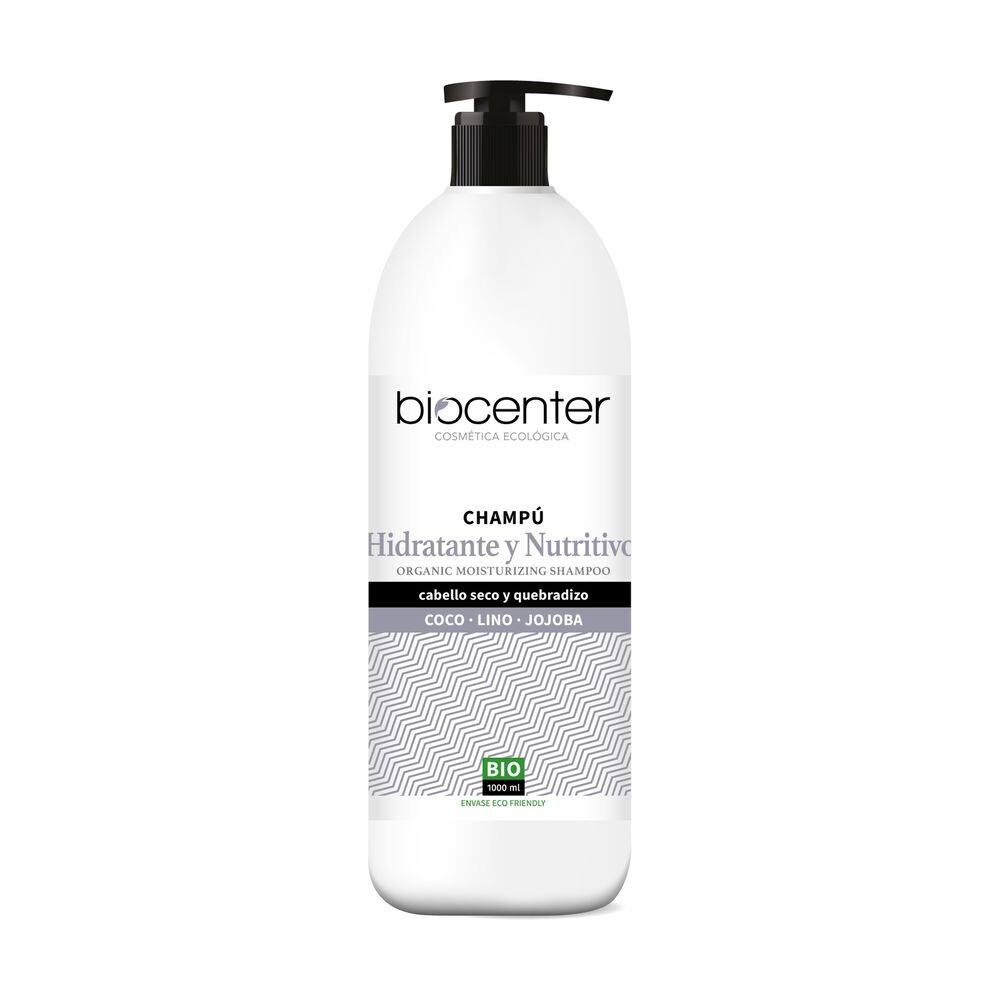 

Увлажняющий шампунь Champú Hidratante Y Nutritivo Bio Biocenter, 1 л