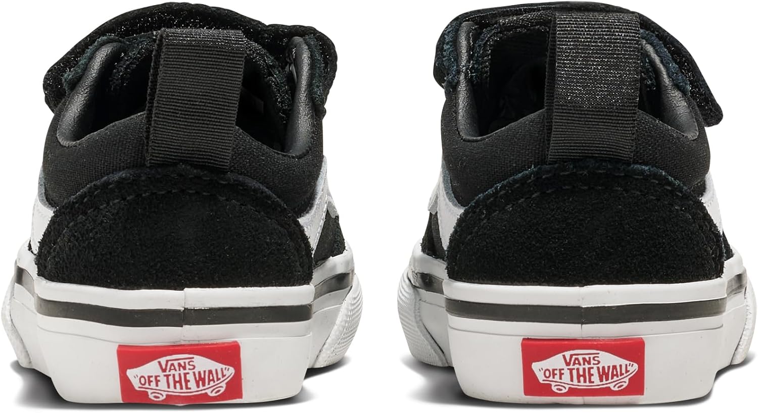 Vans мужские низкие кроссовки, Suede/Canvas Black/White — фото 3