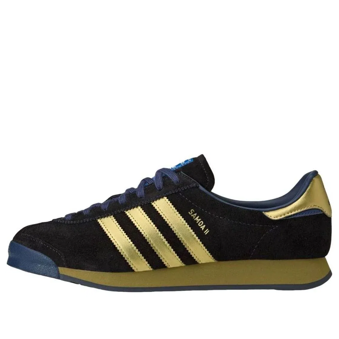 Кроссовки Adidas Samoa II SPZL 'Tech Indigo Matte Gold' KK4219, темно-синий