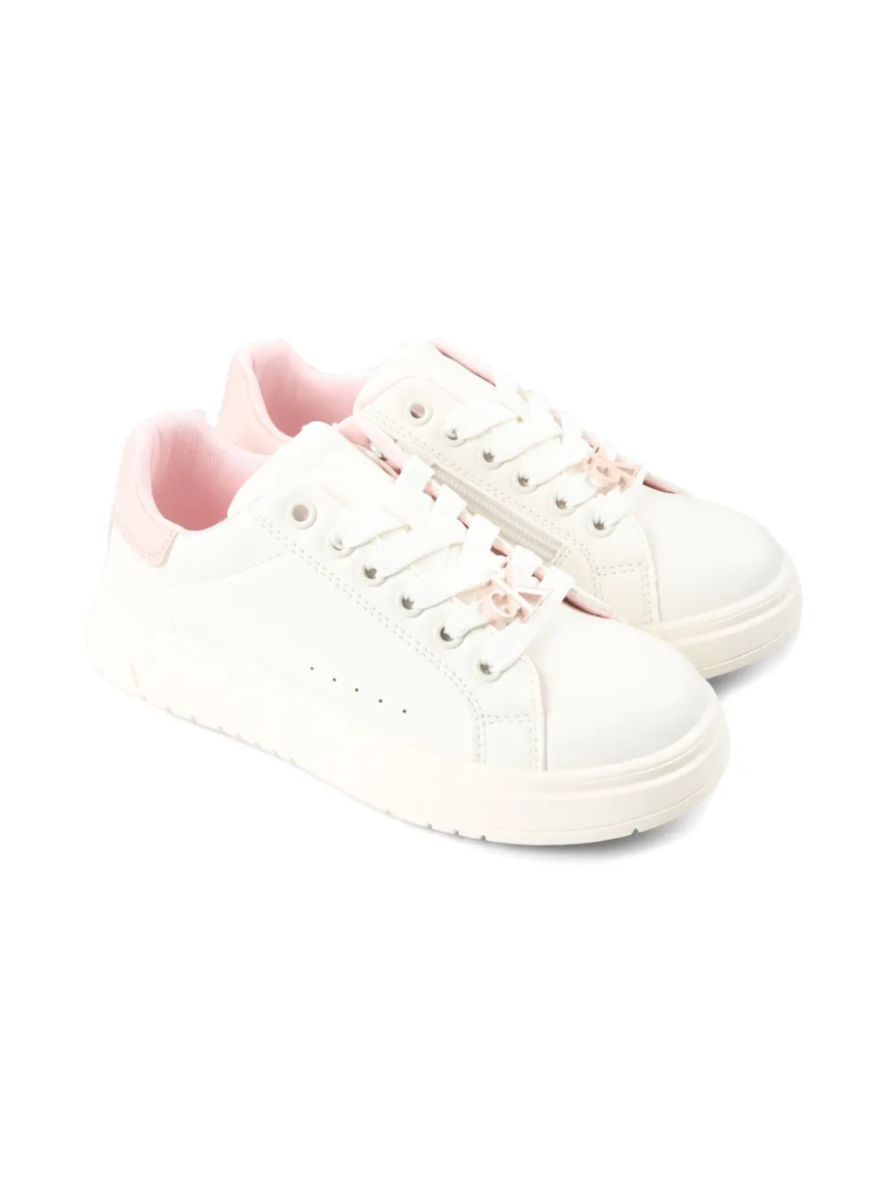 

Кроссовки с аппликацией логотипа Calvin Klein Kids, белый