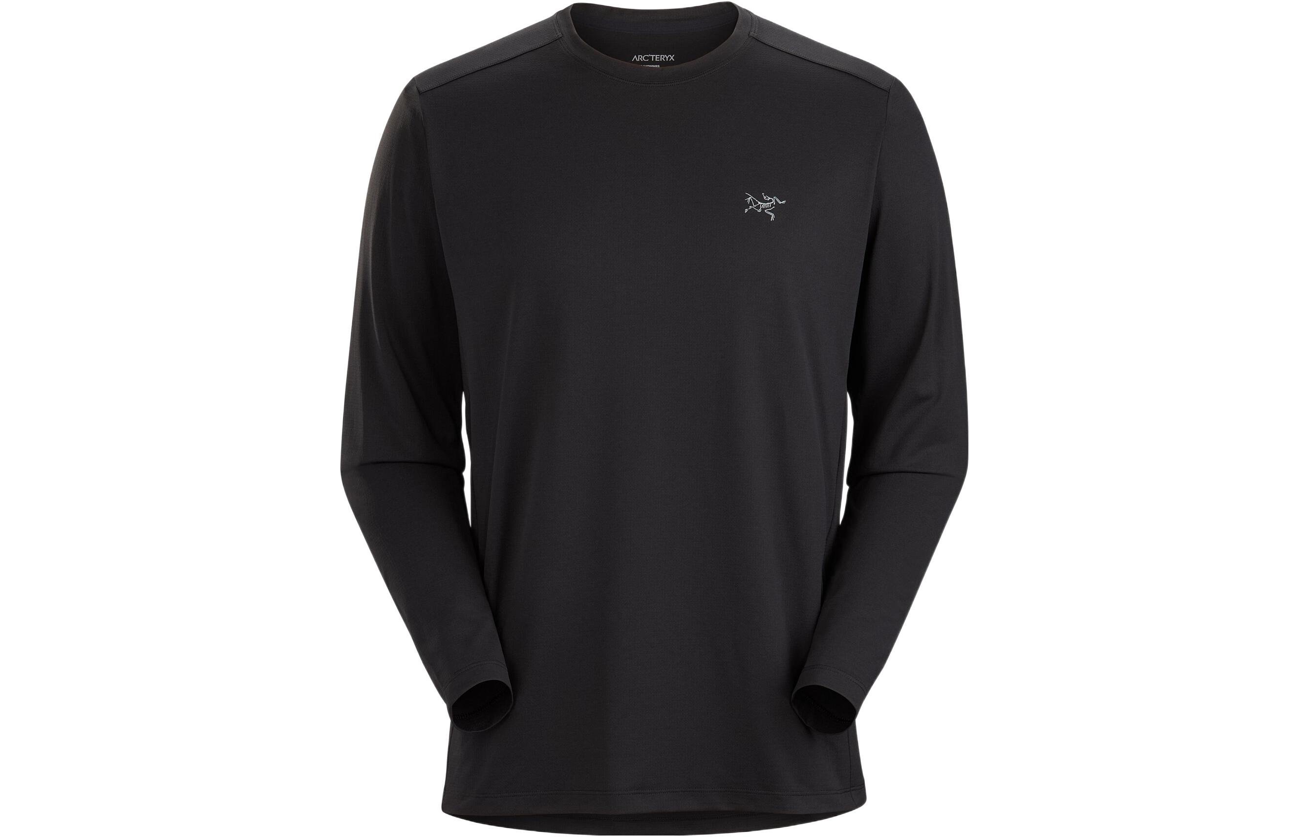 Лонгслив мужской Arcteryx Cormac Series с логотипом, пыльно-зеленый — фото 4