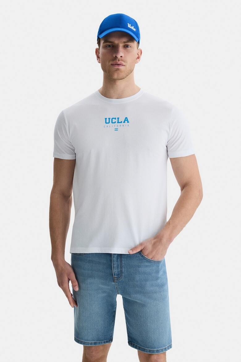 

Хлопковая футболка Шерман Ucla, белый