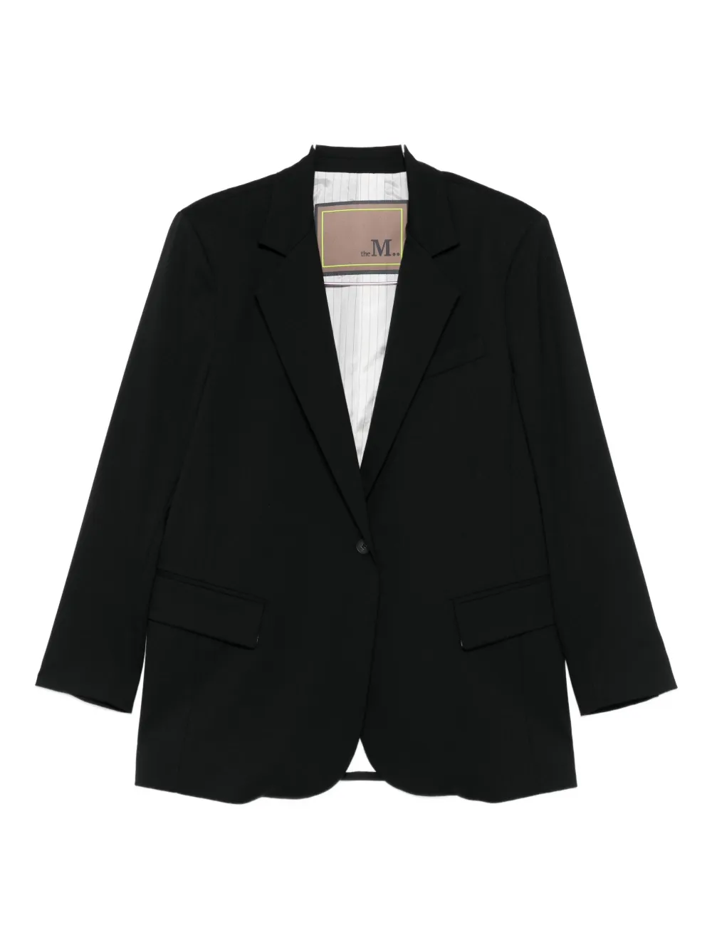 

Однобортный пиджак Clara The M, черный