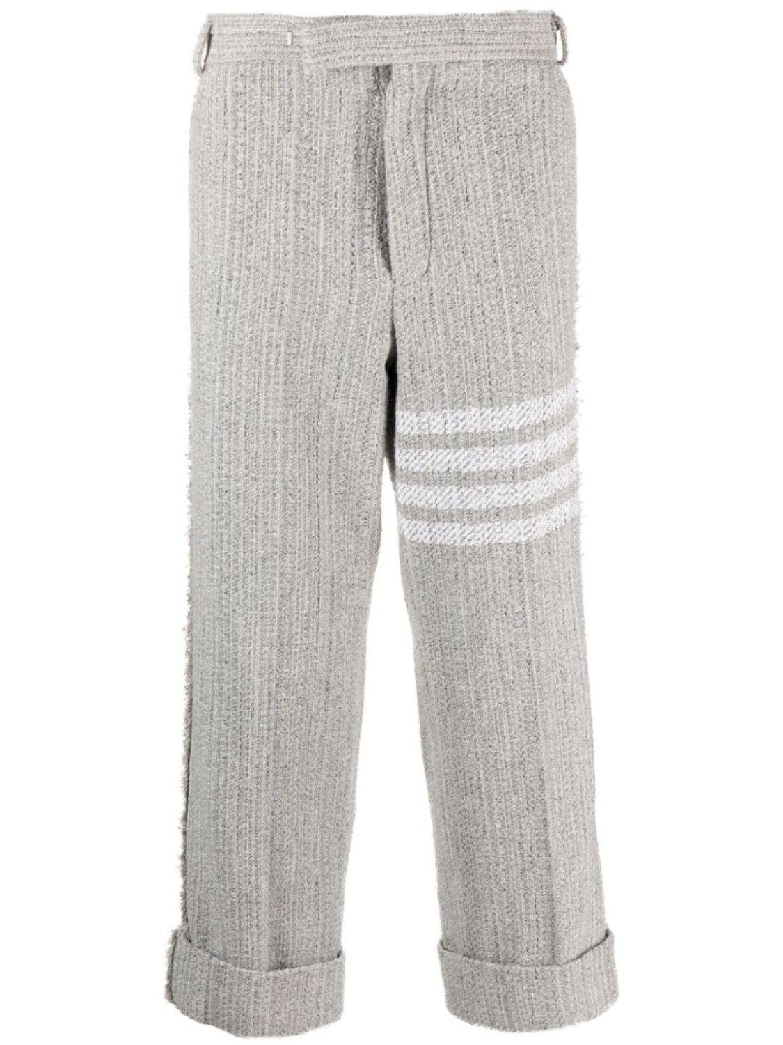

Thom Browne брюки с полосками 4-Bar, серый