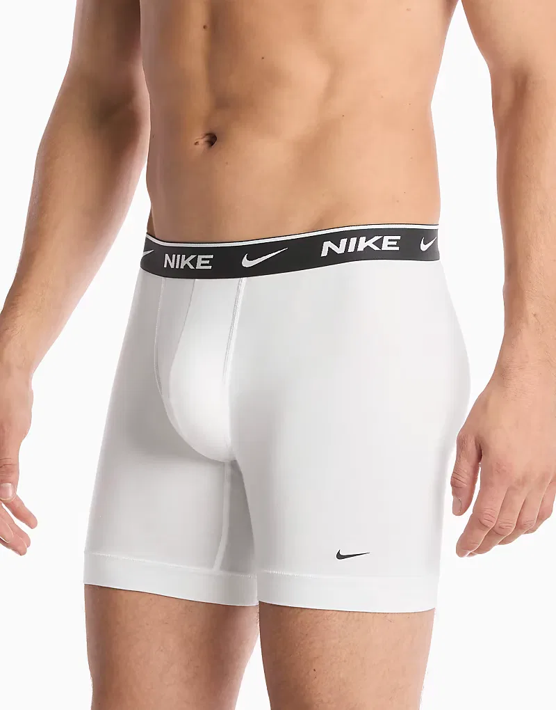 Комплект из 5 хлопковых боксеров Nike Essential, мультиколор — фото 3