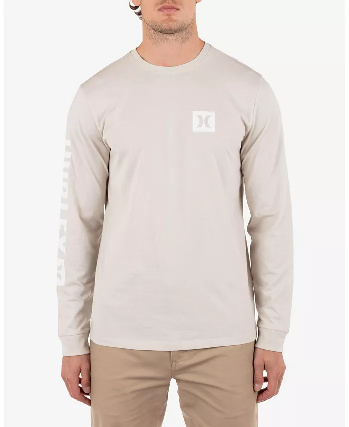 

Мужская футболка Icon Tee с длинным рукавом Hurley, зеленый