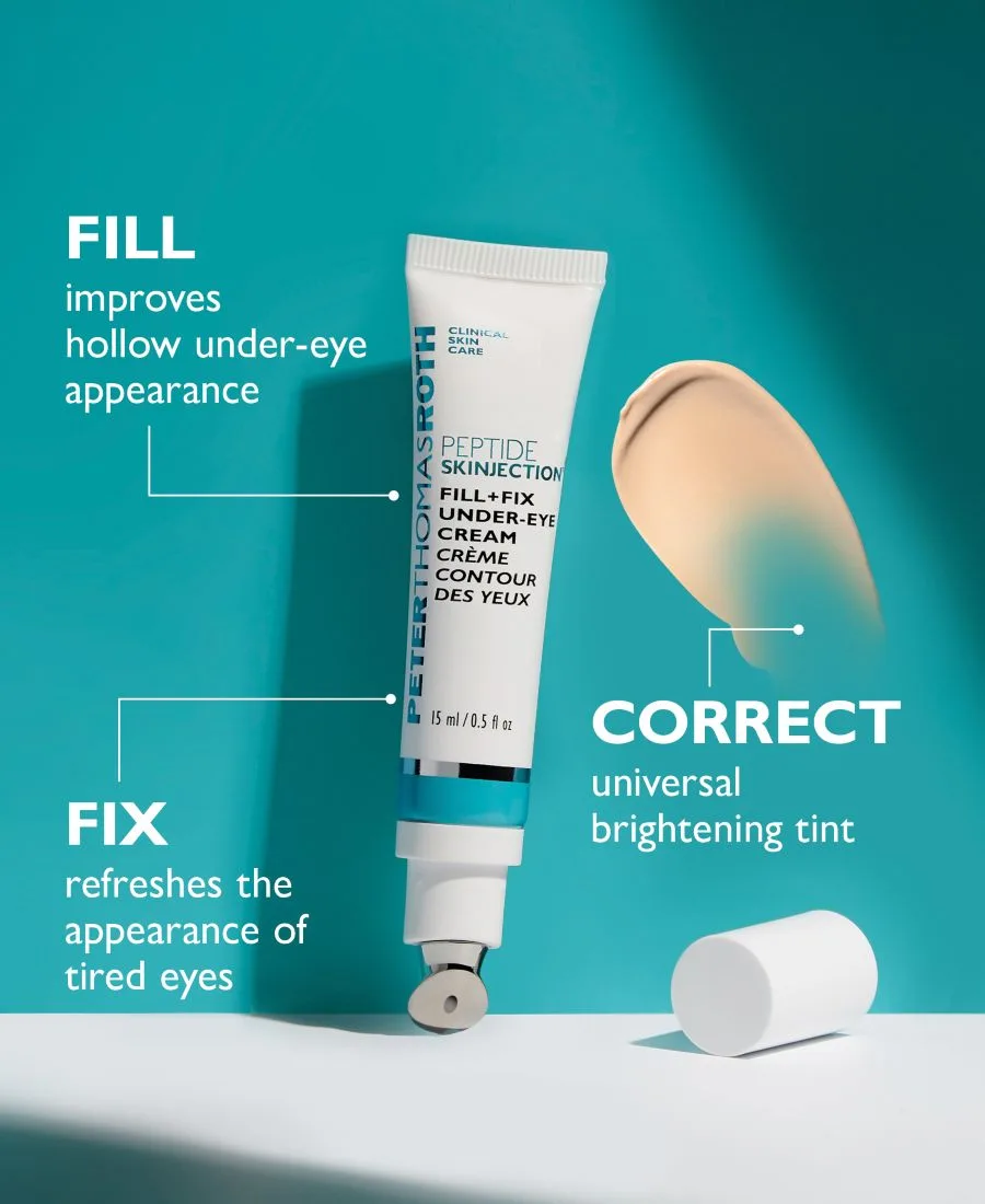 Peter Thomas Roth Крем для коррекции контура под глазами Peptide Skinjection Fill + Fix, 0,5 унции — фото 3
