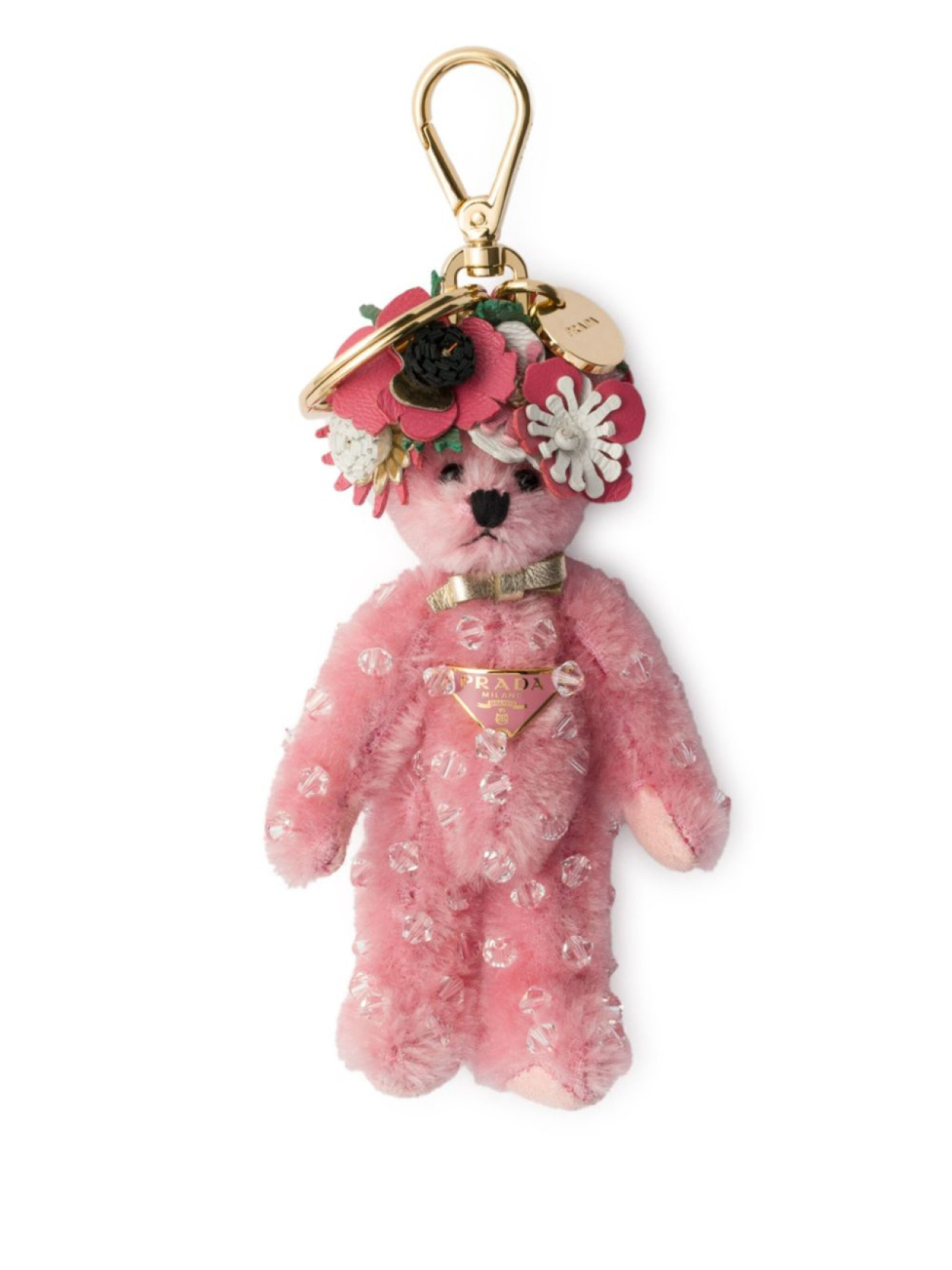 

Prada подвеска для сумки, розовый