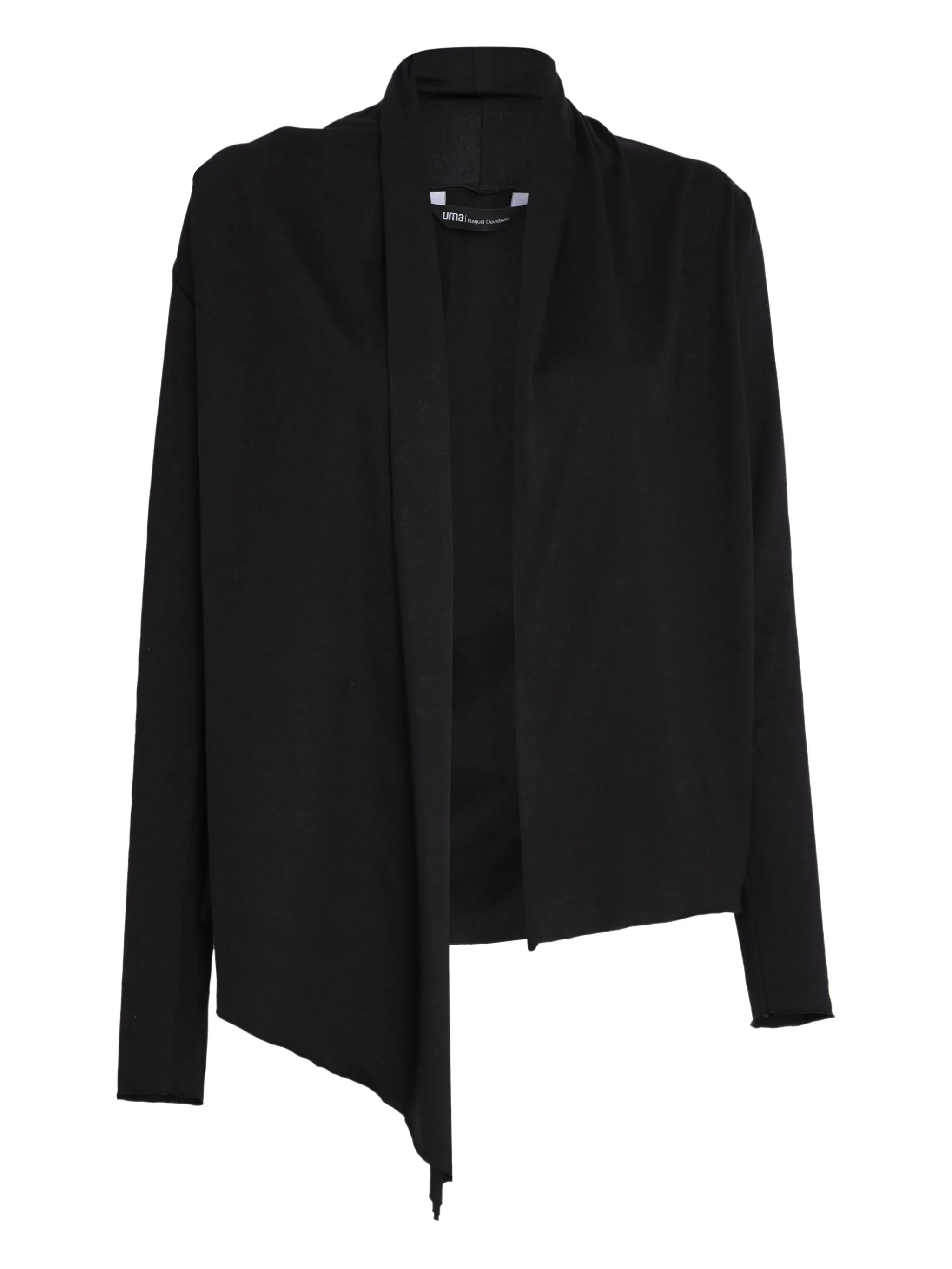 

Кардиган Ruler асимметричного кроя с драпировкой Uma | Raquel Blay, черный