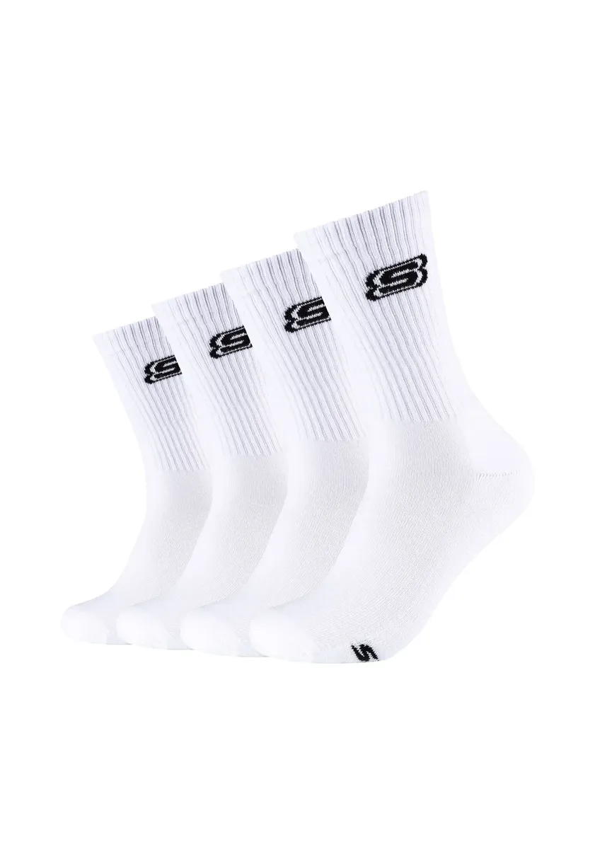 

Носки Skechers "Теннисные носки, набор из 4 шт.", белый