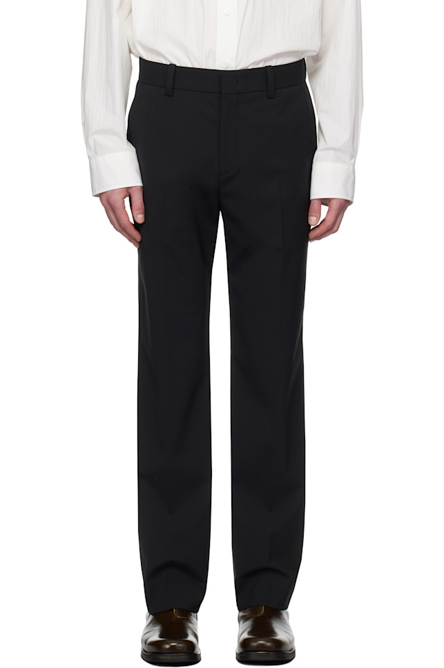 

Основные брюки Solid Homme, черный