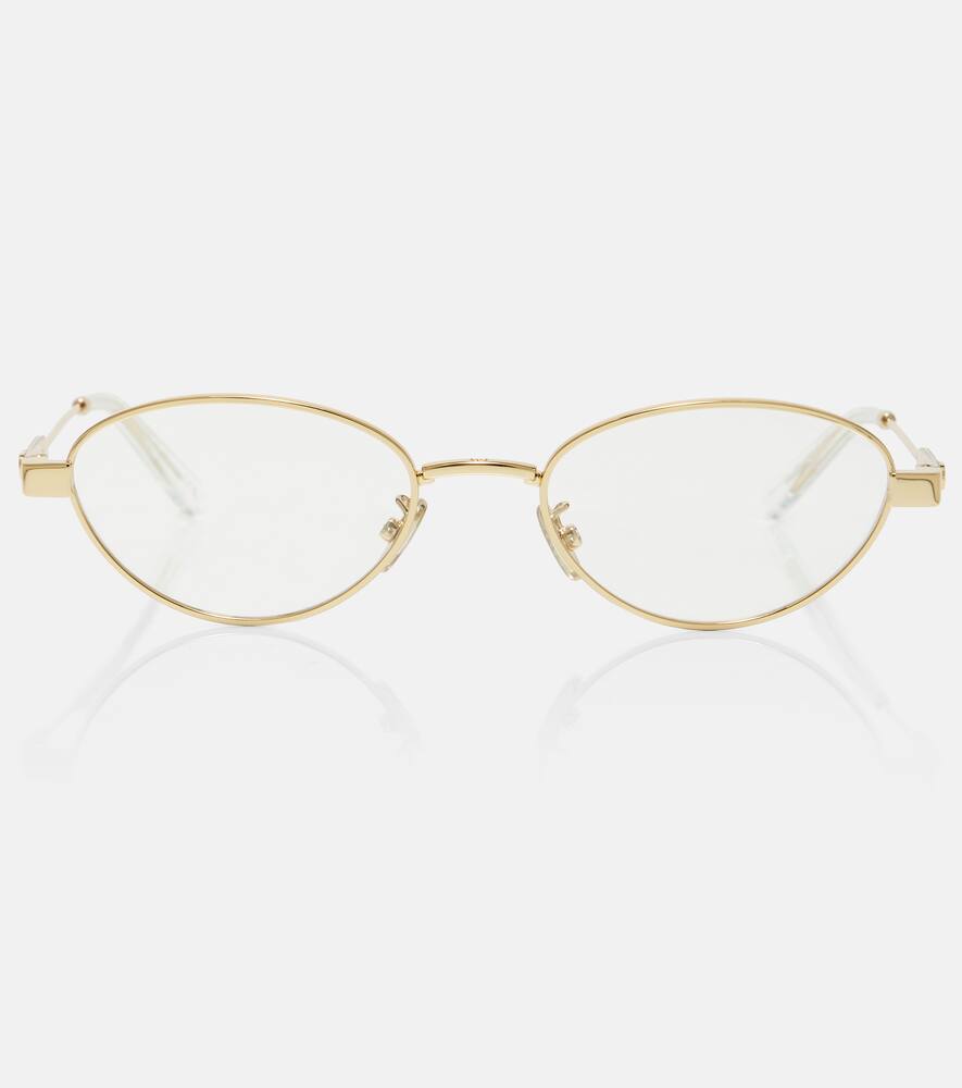 

Dior Cannage O B3U овальные солнцезащитные очки Dior Eyewear, Yellow/Na