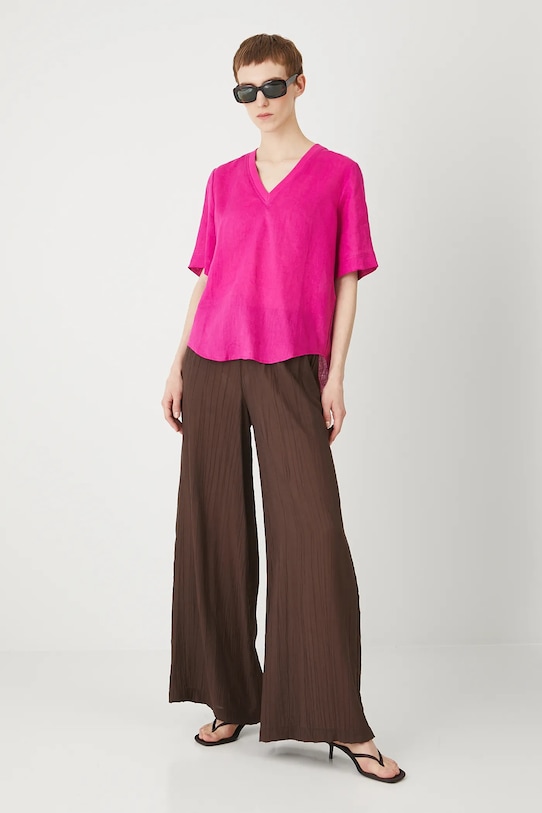 

Льняная блузка Medicine, фиолетовый