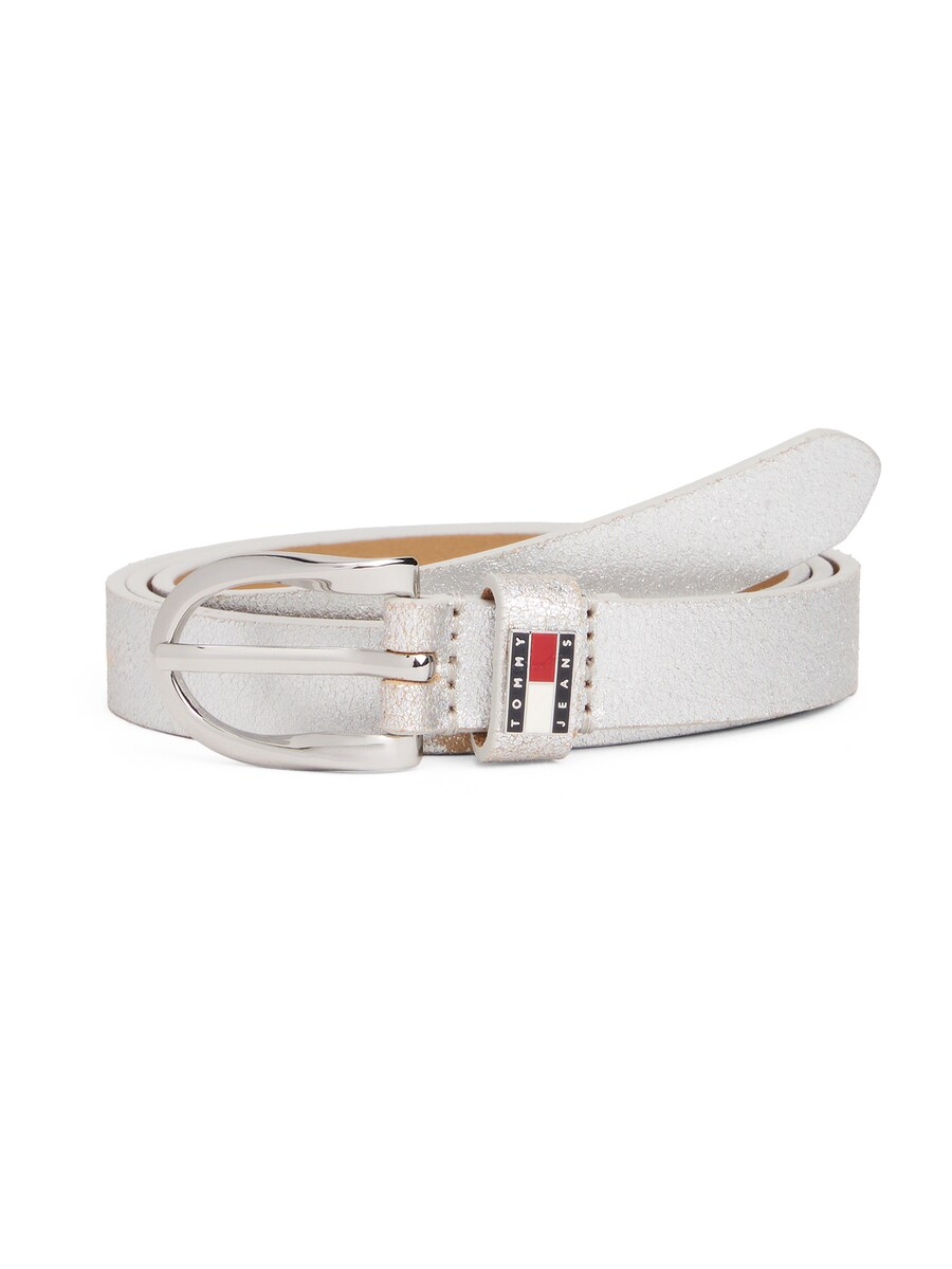 

Ремень Tommy Jeans, серебристо-серый