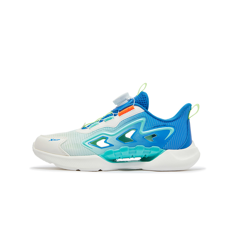 

Детские кроссовки с низким верхом, устойчивые к скольжению и износу XTEP, белый/синий