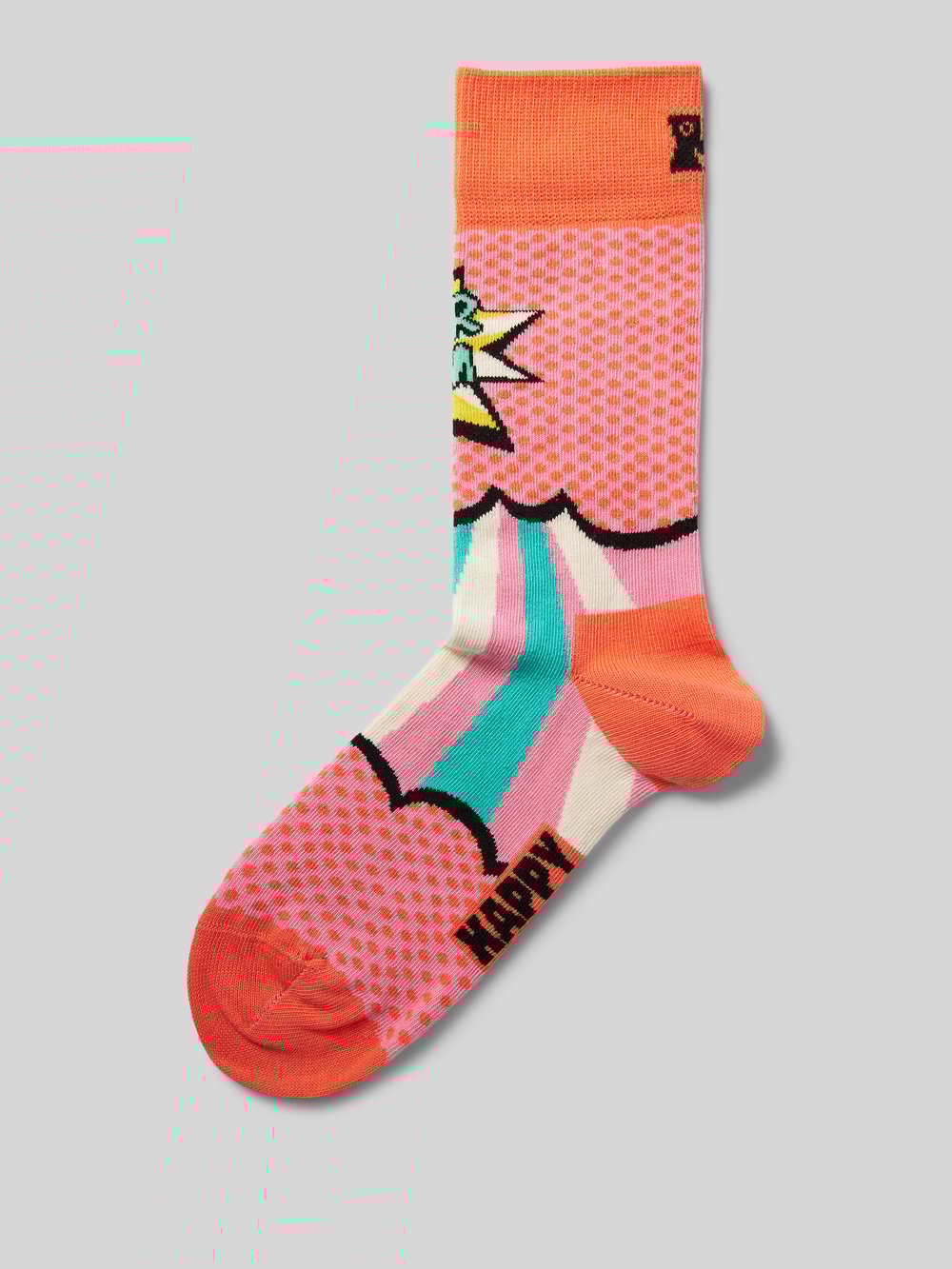 

Носки с этикеткой Happy Socks, розовый