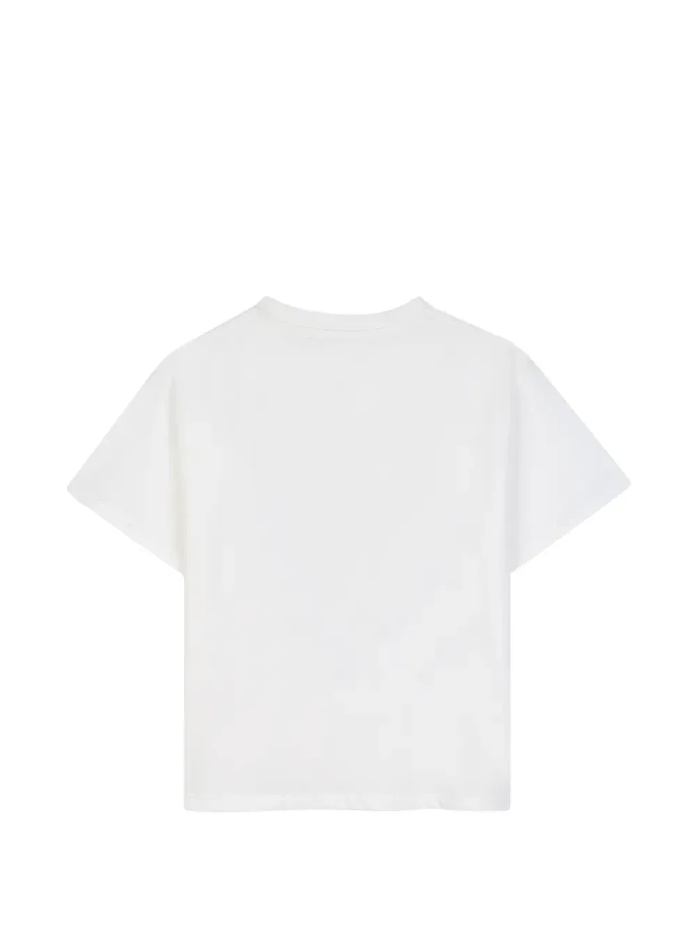 Футболка с круглым вырезом и тигровым принтом Kenzo Kids, белый — фото 2
