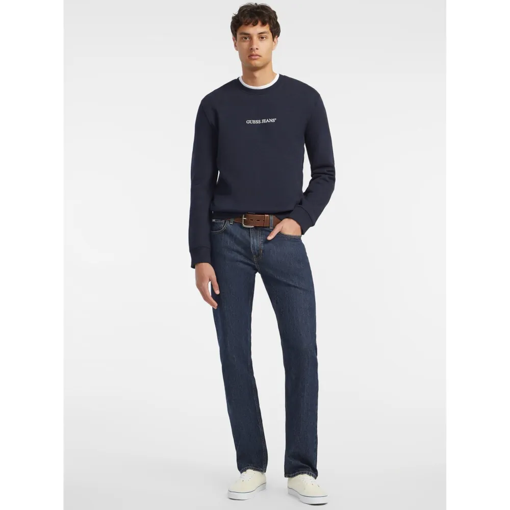 

Толстовка Guess Jeans Gj Cn Slim Logo Emb, синий