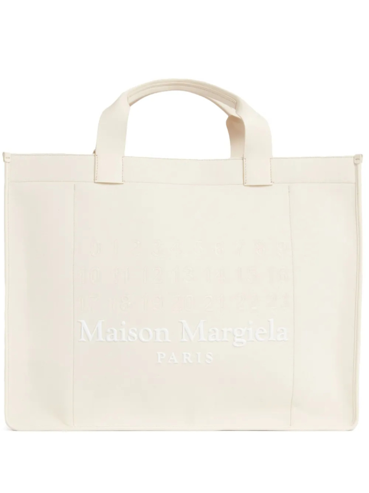 

Maison Margiela большая сумка-тоут Cabas, нейтральный