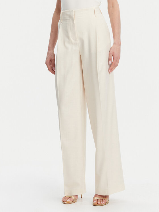 

Брюки свободного кроя P25CPPA01901 Simona Corsellini, экрю