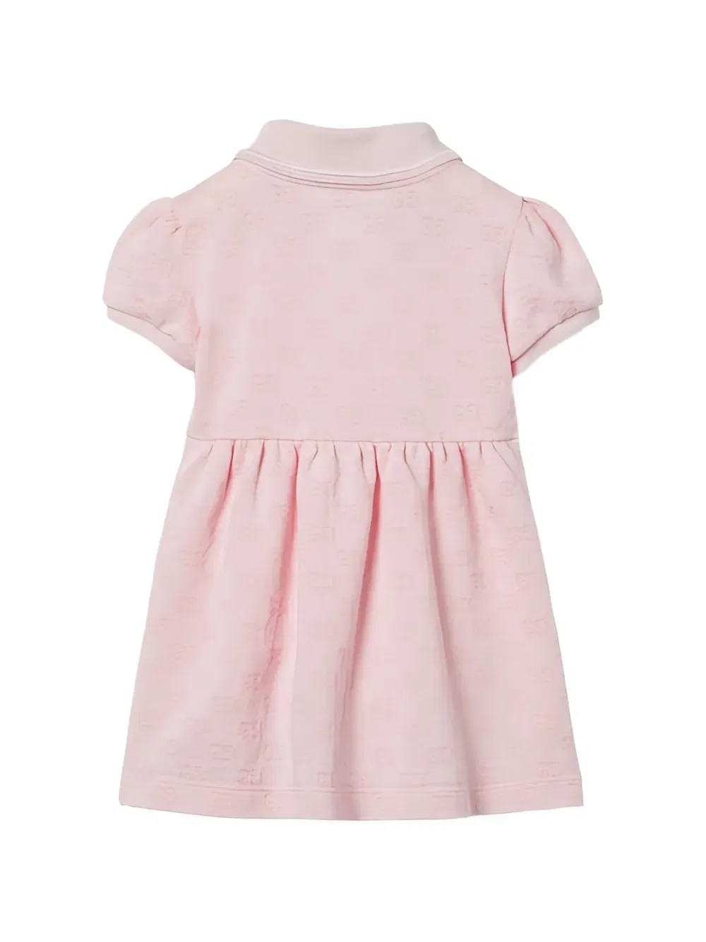 Платье с узором Gg Gucci Kids, розовый — фото 2