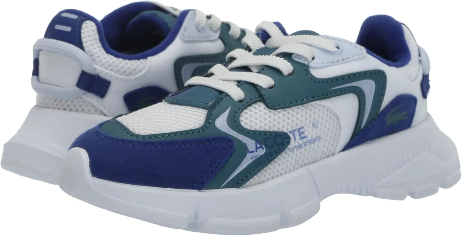 Кроссовки Lacoste Kids L003 Neo, сине-белый — фото 3