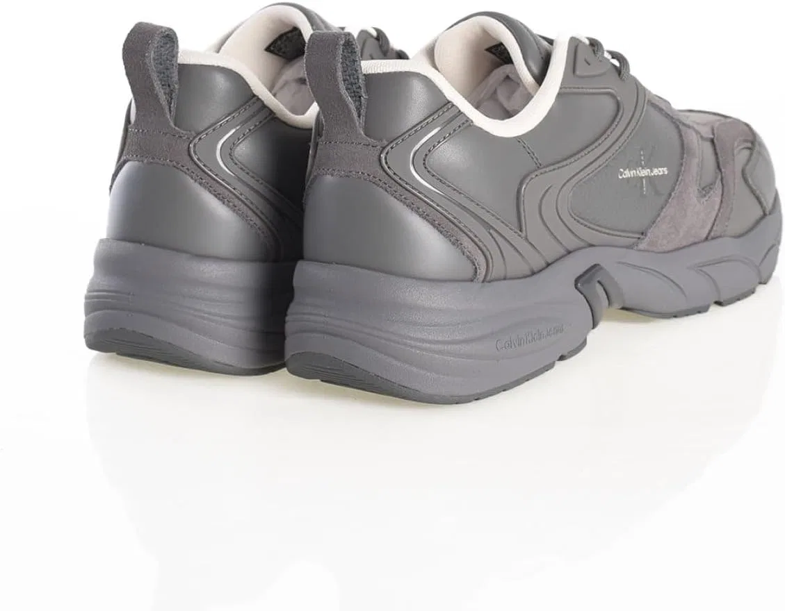 Кроссовки Calvin Klein Ym0ym01103 Men Calvin Klein Jeans, Grey Charcoal Grey — фото 3