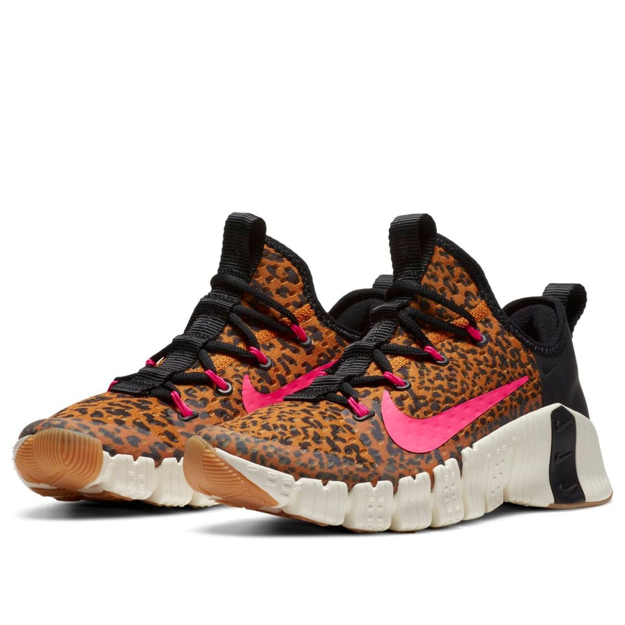 Кроссовки (WMNS) Nike Free Metcon 3 'Leopard Print', коричневый — фото 3