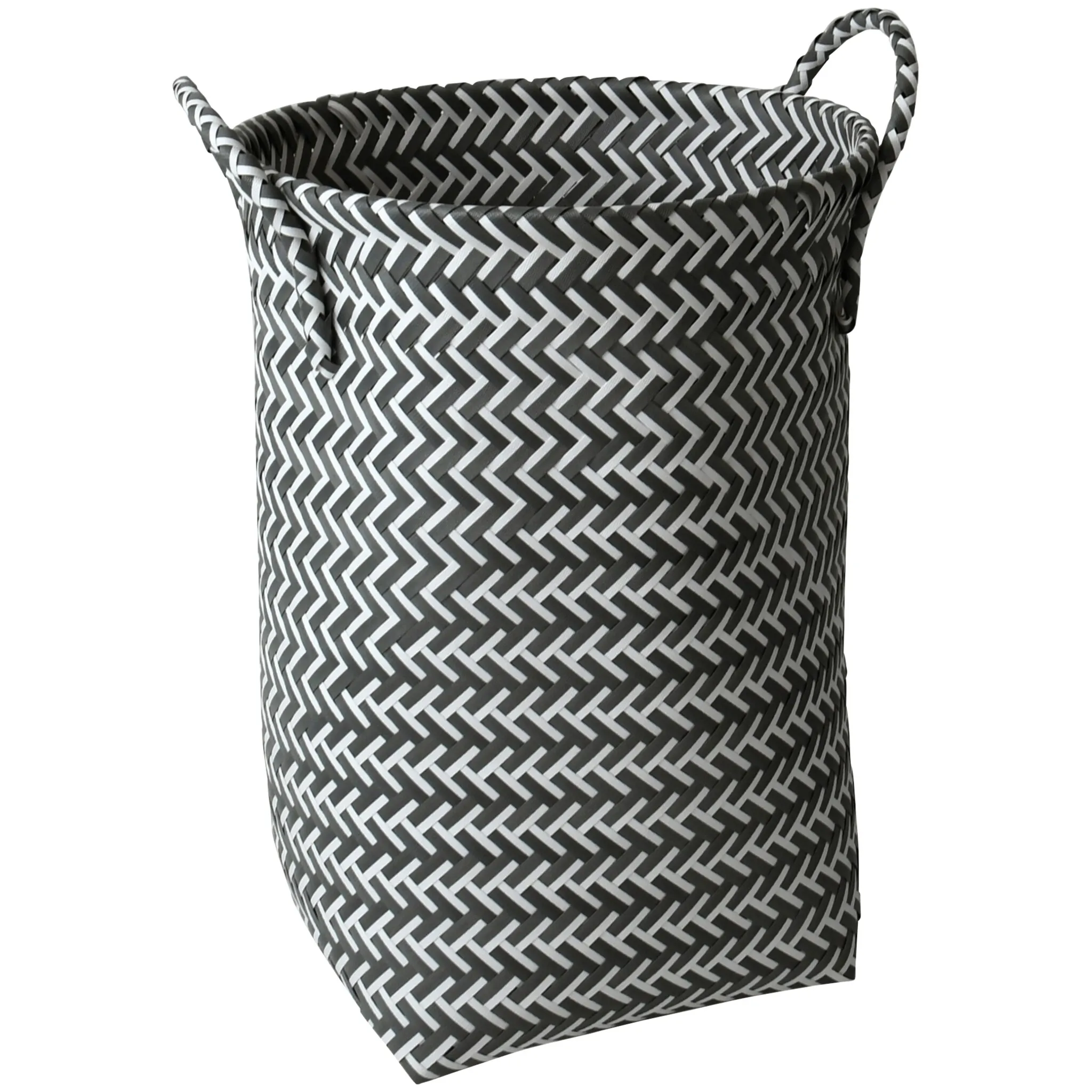 

Корзина для белья MSV, 30 x 30 x 40 см, белый/темно-серый