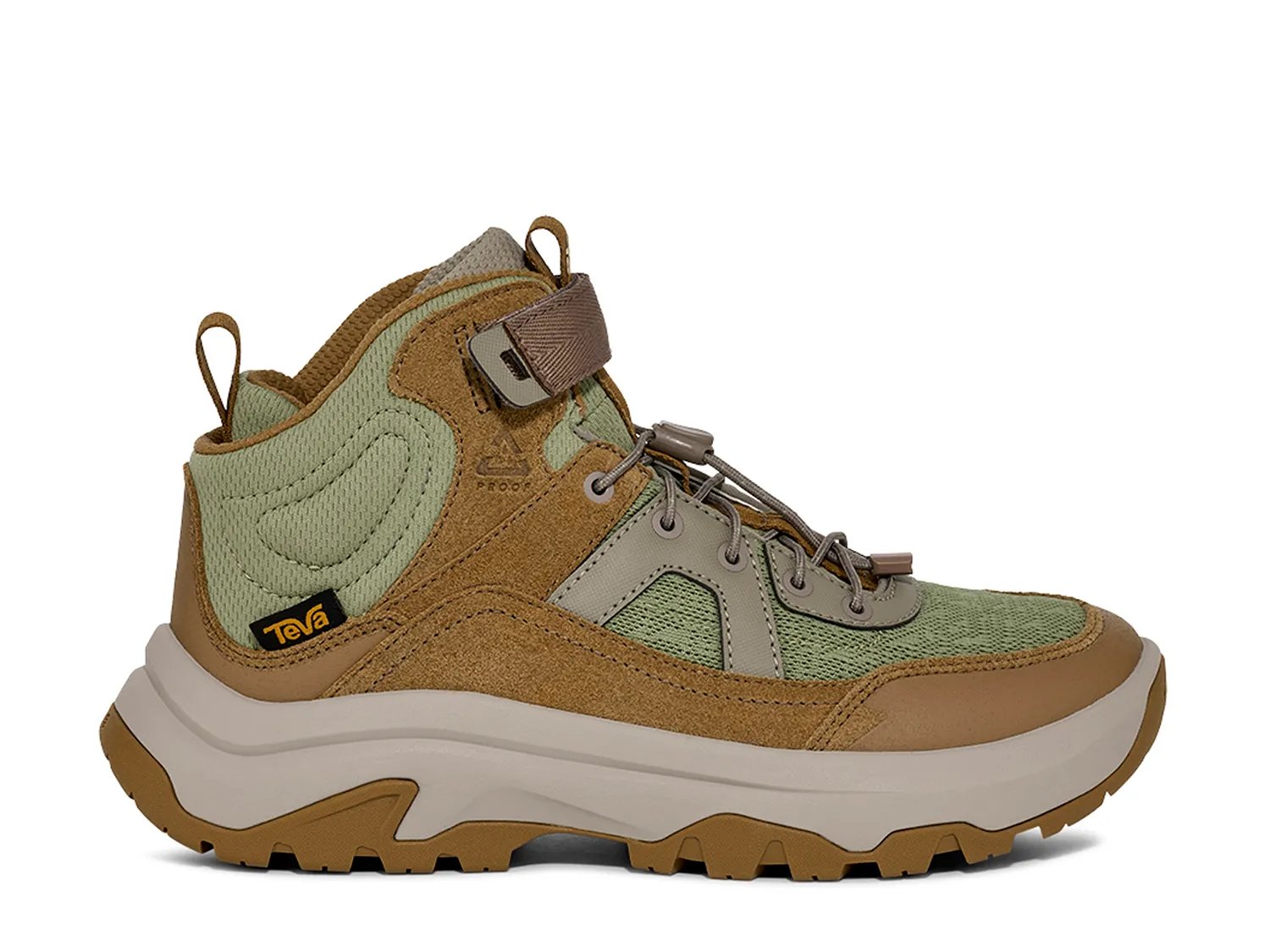 Ботинки Teva Hurricane Daybreaker Waterproof Hiking Boot - Women's, коричневый/зеленый — фото 2