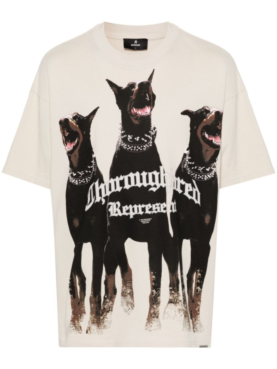 

Футболка Thoroughbred Represent, нейтральный цвет