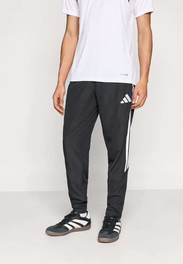 Брюки для презентации лиги tiro26, спортивные штаны Adidas Performance, Black/White
