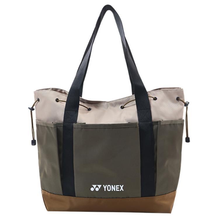 

YONEX Тканевая наплечная сумка унисекс разноцветная, Brown Khaki Qi