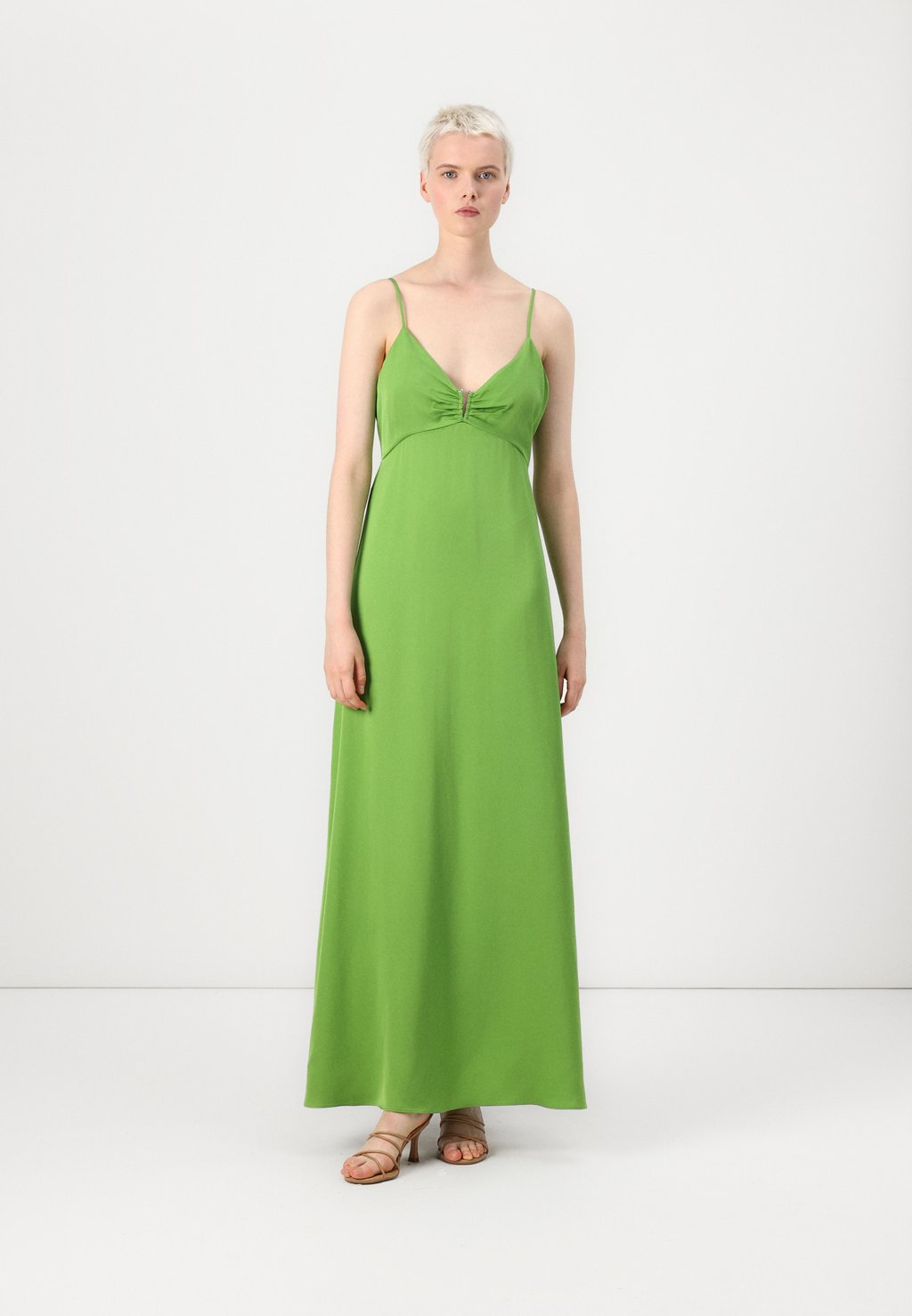 

Платье макси SLFLAURINA RING DRESS Selected Femme, оливковый