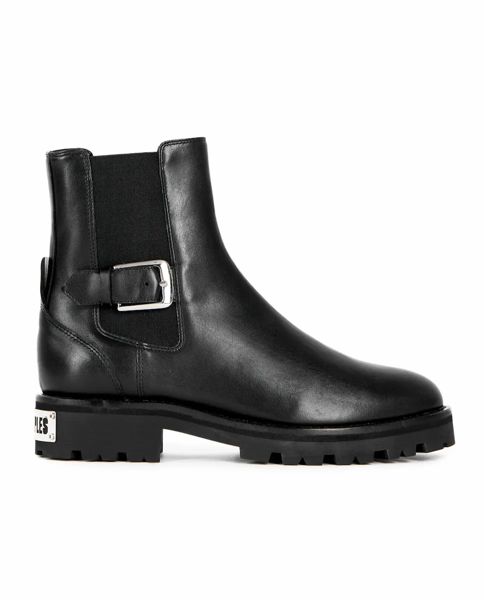 Женские кожаные челси The Kooples, черный