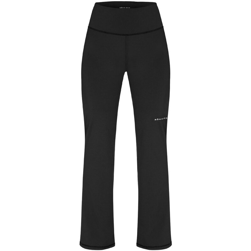 

Узкие развевающиеся брюки с высокой талией Röhnisch, черный