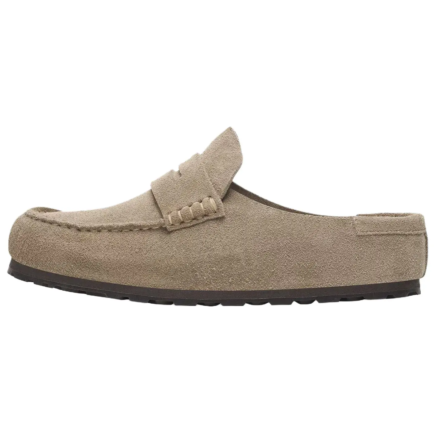Замшевые сандалии Birkenstock, Taupe