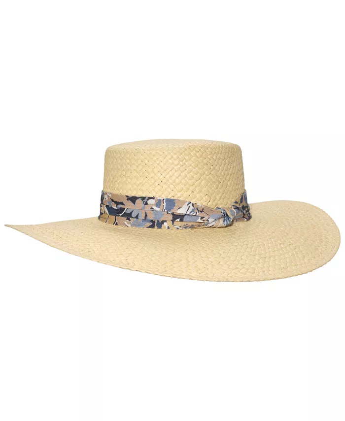 

Шляпа от солнца Rustic Printed Band с принтом Lauren Ralph Lauren, мультиколор