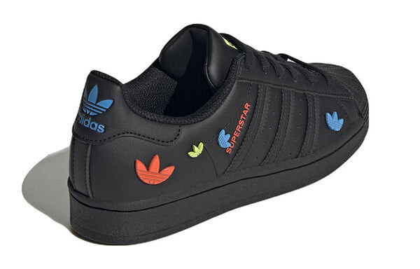 Кроссовки оригиналы суперзвезда Adidas, черный — фото 4